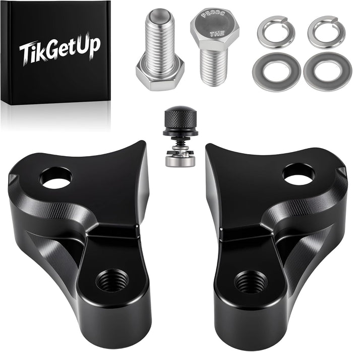 1.5'' Inch Lowering Link Blocks Kit for Harley 2009-2025 Touring Street Glide/Road King/Electra Glide/Road Glide/Ultra Limited/Special/CVO