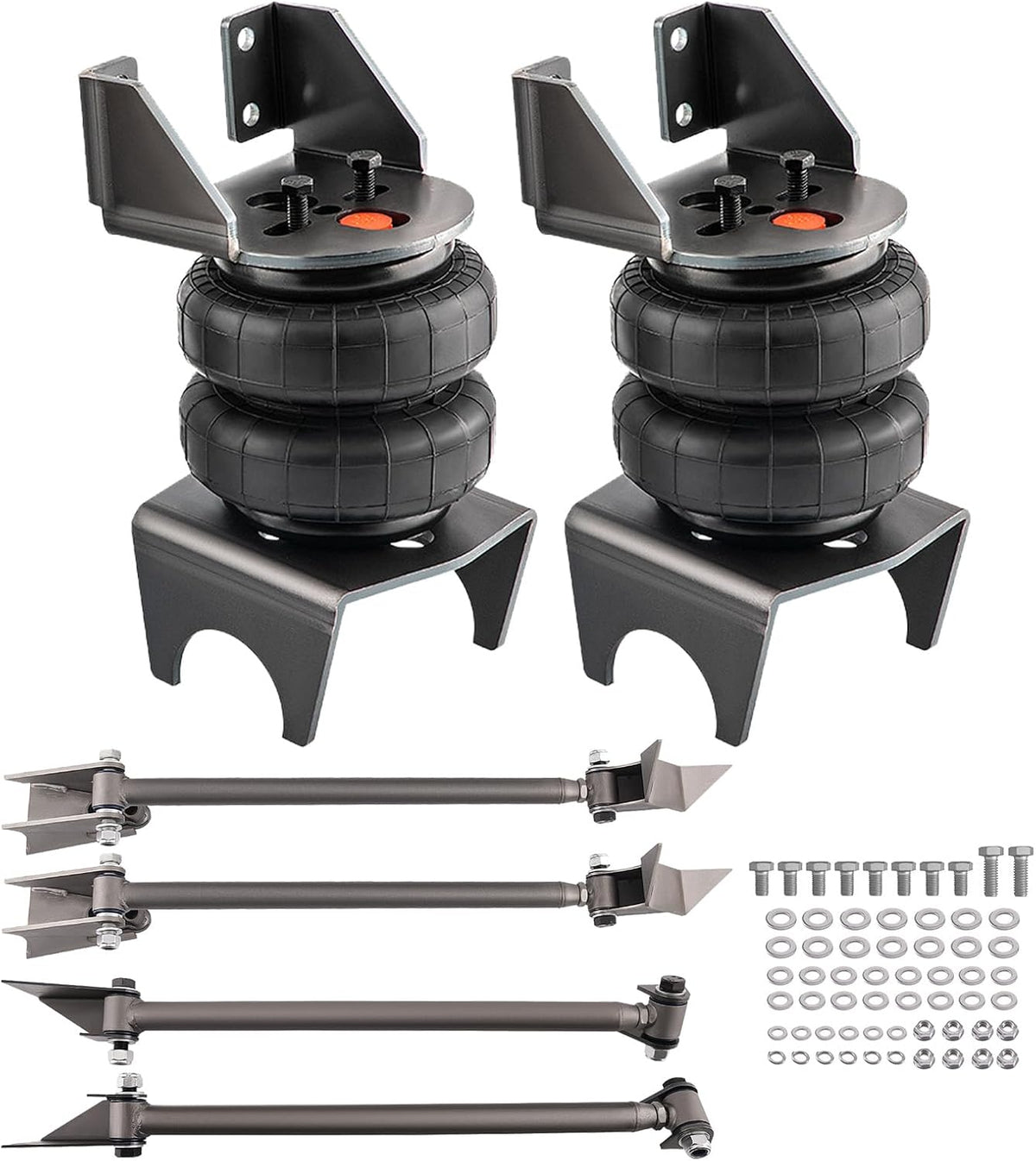maXpeedingrods Triangulated 4 Links Suspension Kit Air Suspension Bags Kit