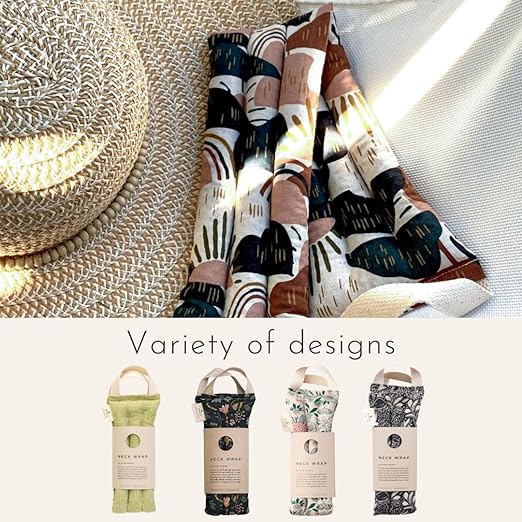 Slow North Hot & Cold Neck Shoulder Wrap: Natural Relief from Shoulder an...