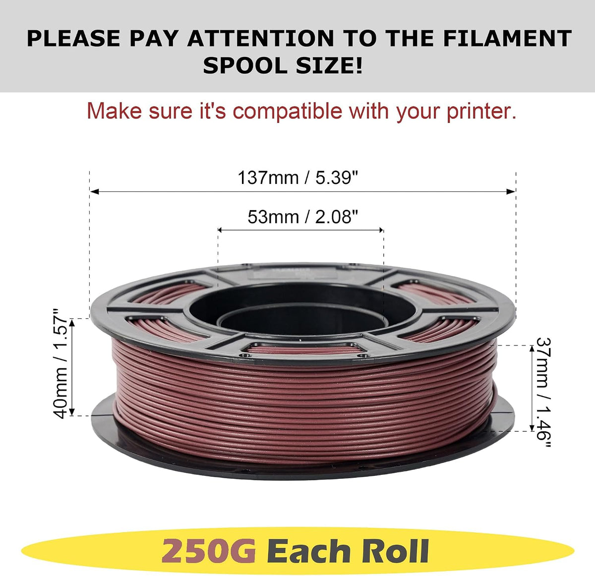Wood PLA 3D Printer Filament Bundle, Over 30% Real Wood Fiber