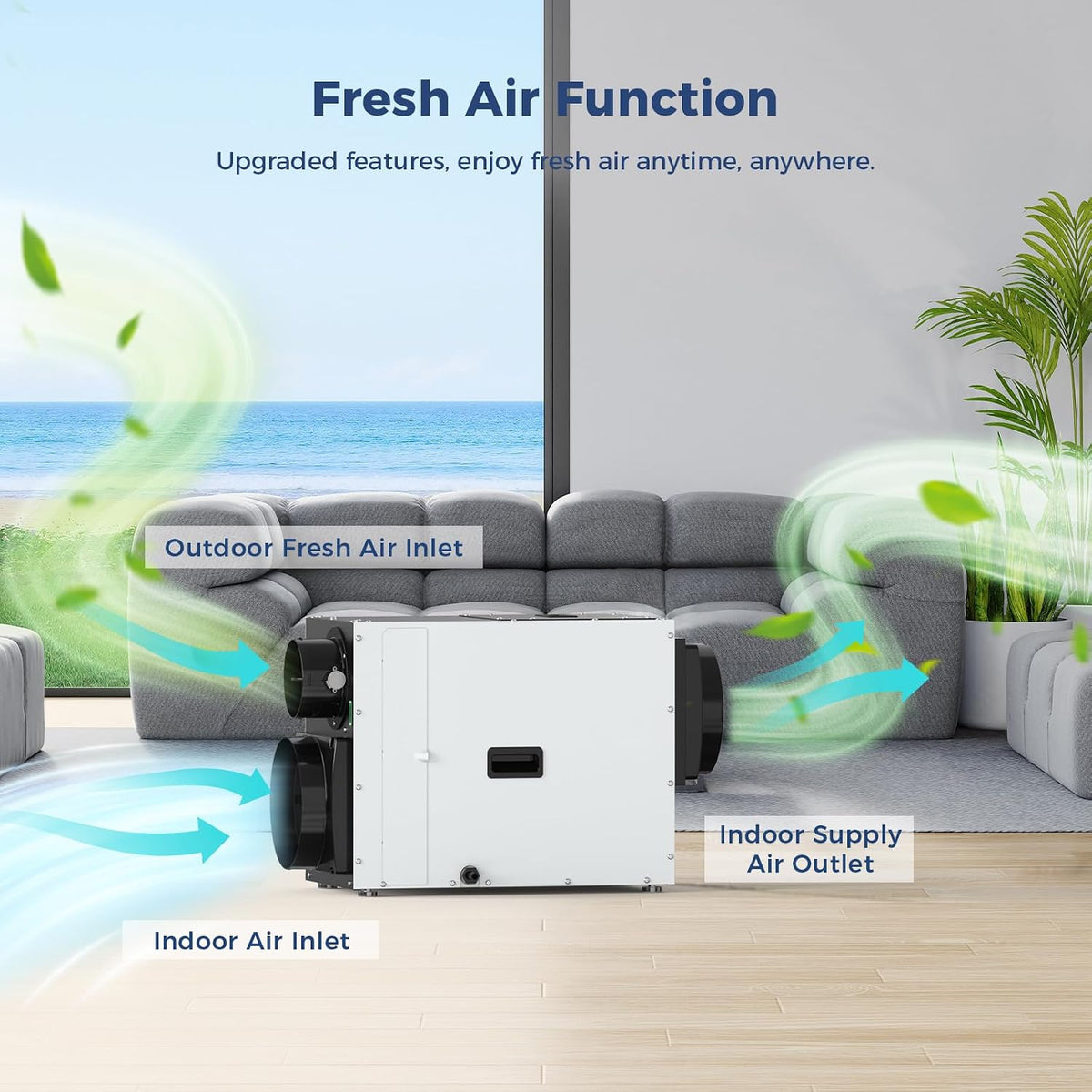 ALORAIR 90 Pints Whole House Dehumidifiers, Sentinel WHD100