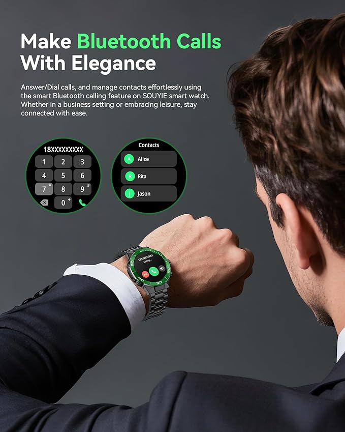 SOUYIE Men's Luxury Smart Watch