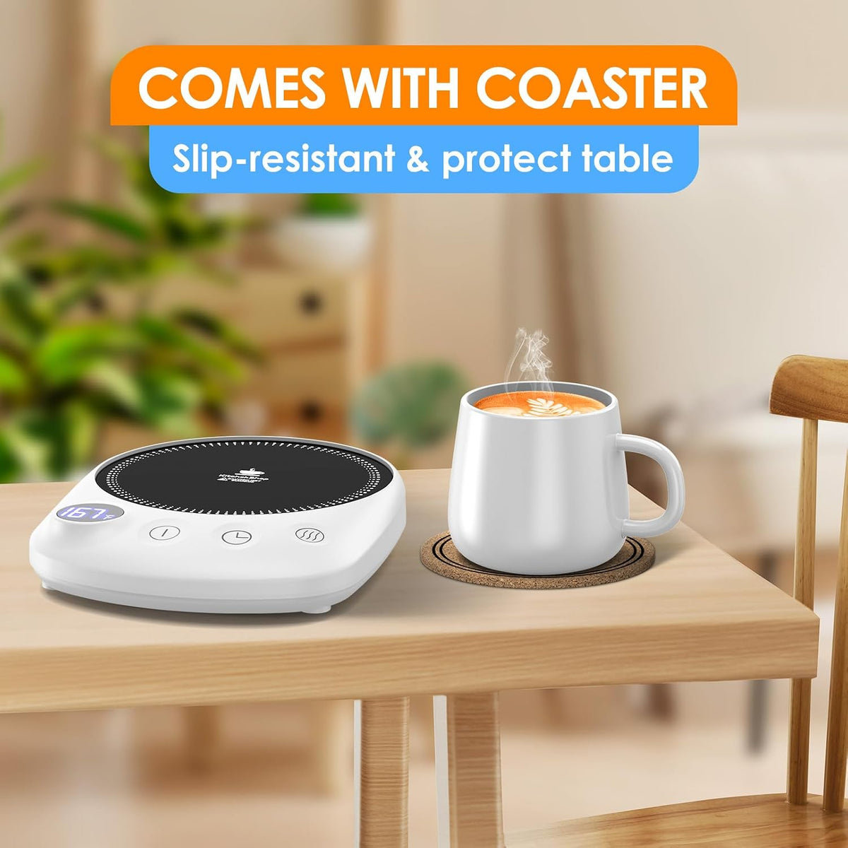 Coffee Mug Warmer - Fastest Heating & Highest Temperature, Coffee Cup War...