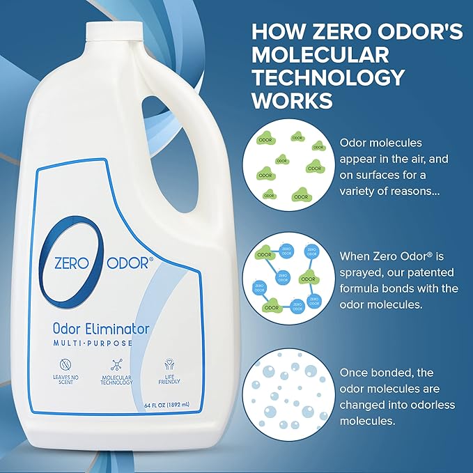 Zero Odor - Multi-Purpose Strong Odor Eliminator (2-Pack)