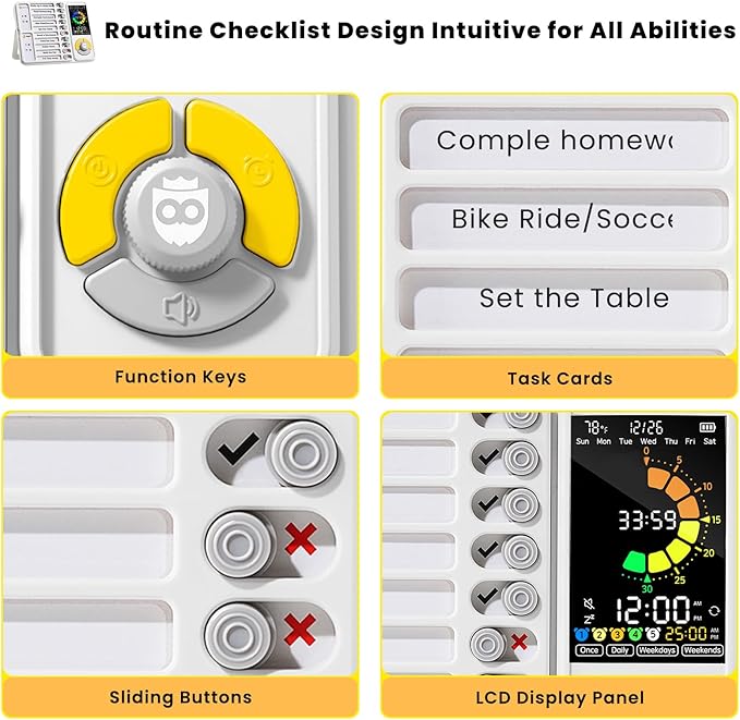 3-in-1 Visual Timer & ADHD Tool