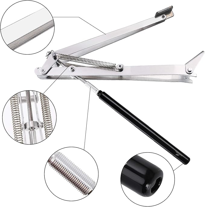 A ANLEOLIFE Automatic Roof Vent Opener Greenhouse Accessories Solar Window