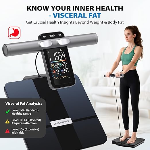 ABLEGRID 8-Electrode Body Composition Scale