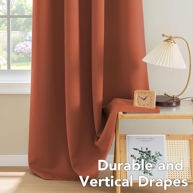 H.VERSAILTEX Ultra Soft Blackout Curtains (Set of 2)