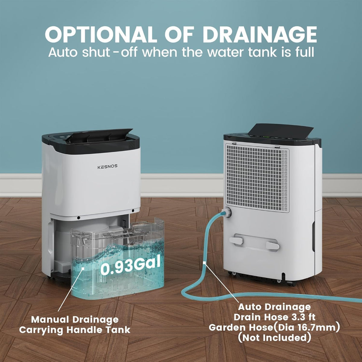 120 Pints Energy Star Dehumidifier for Basement, Self-Drying, 6,500 Sq. Ft.