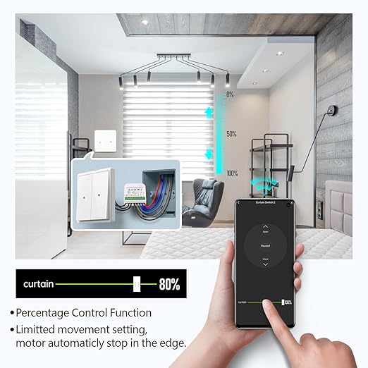 DieseRC 5pcs Wireless Smart Roller Shutter Controller