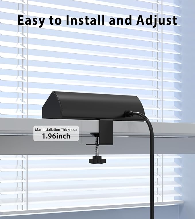 45W Fast Charging Station, Desk Clamp Power Strip, 4 PD USB-C Ports, 5 AC