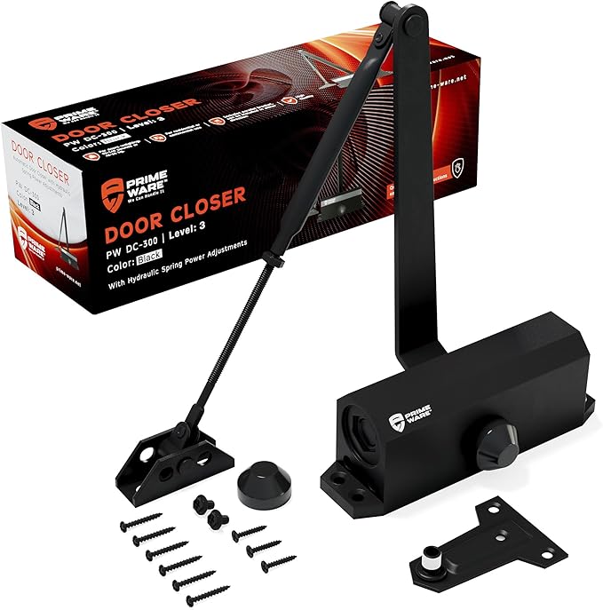 PrimeWare DC-300 Automatic Adjustable Door Closers
