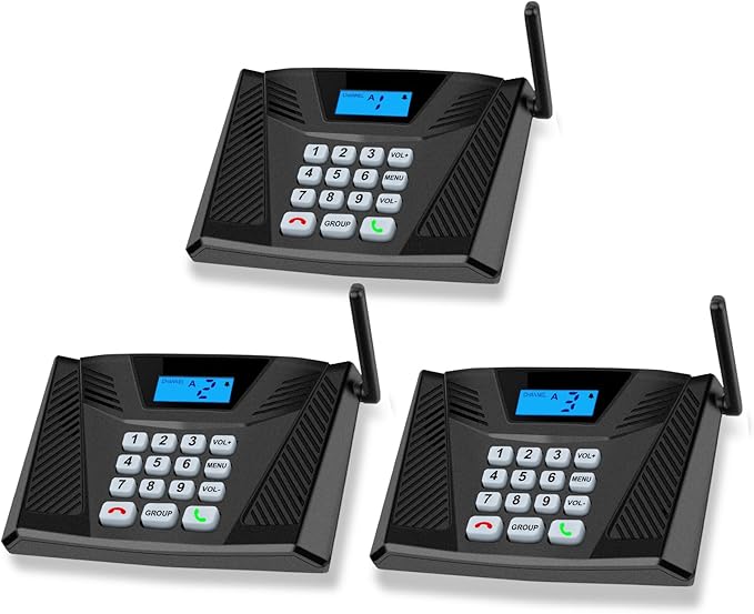 Intercoms Wireless for Home Upgrade, Hands-Free Intercom