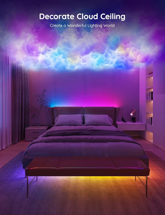 Govee 100ft RGBIC LED Strip Lights, Smart LED Lights