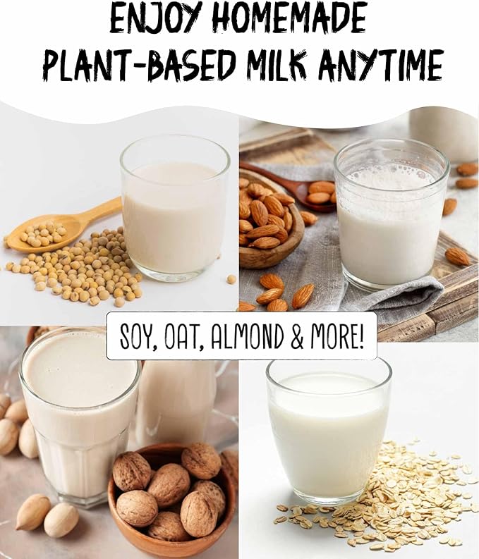 Wamery 32oz Nut Milk Maker Machine
