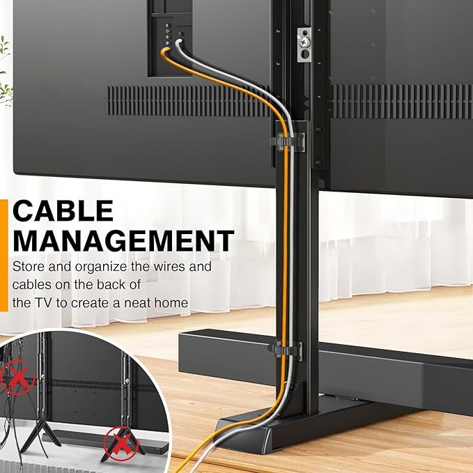 Universal TV Legs, Table Top TV Stand Base