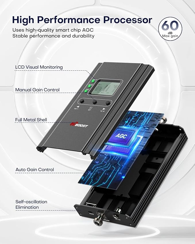 Hiboost Cell Phone Signal Booster
