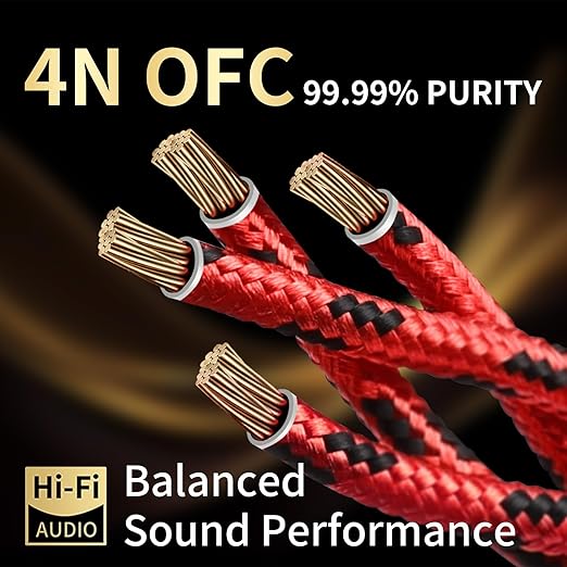 9 AWG 2Pack Audiophile Speaker Cable – Speaker Wire