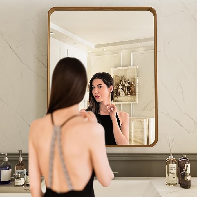LOAAO 24X36 Inch Bathroom Mirror