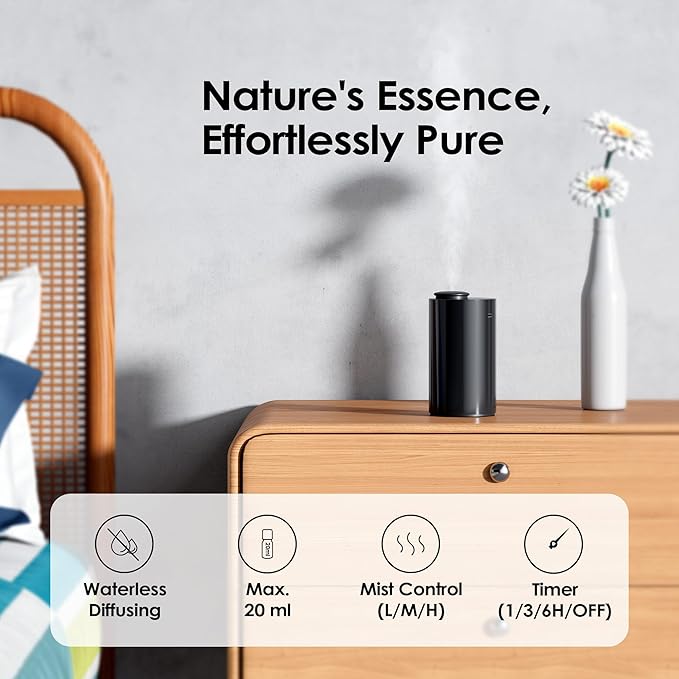 Airversa Waterless Essential Oil Diffuser Starter Kit