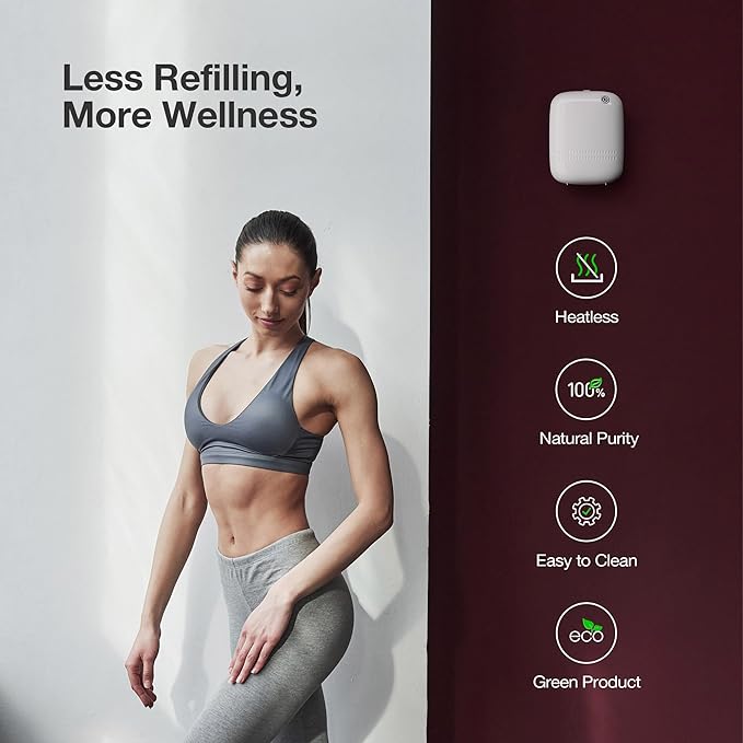 Smart Waterless Essential Oil Diffuser Hotel Scent Starter Kit