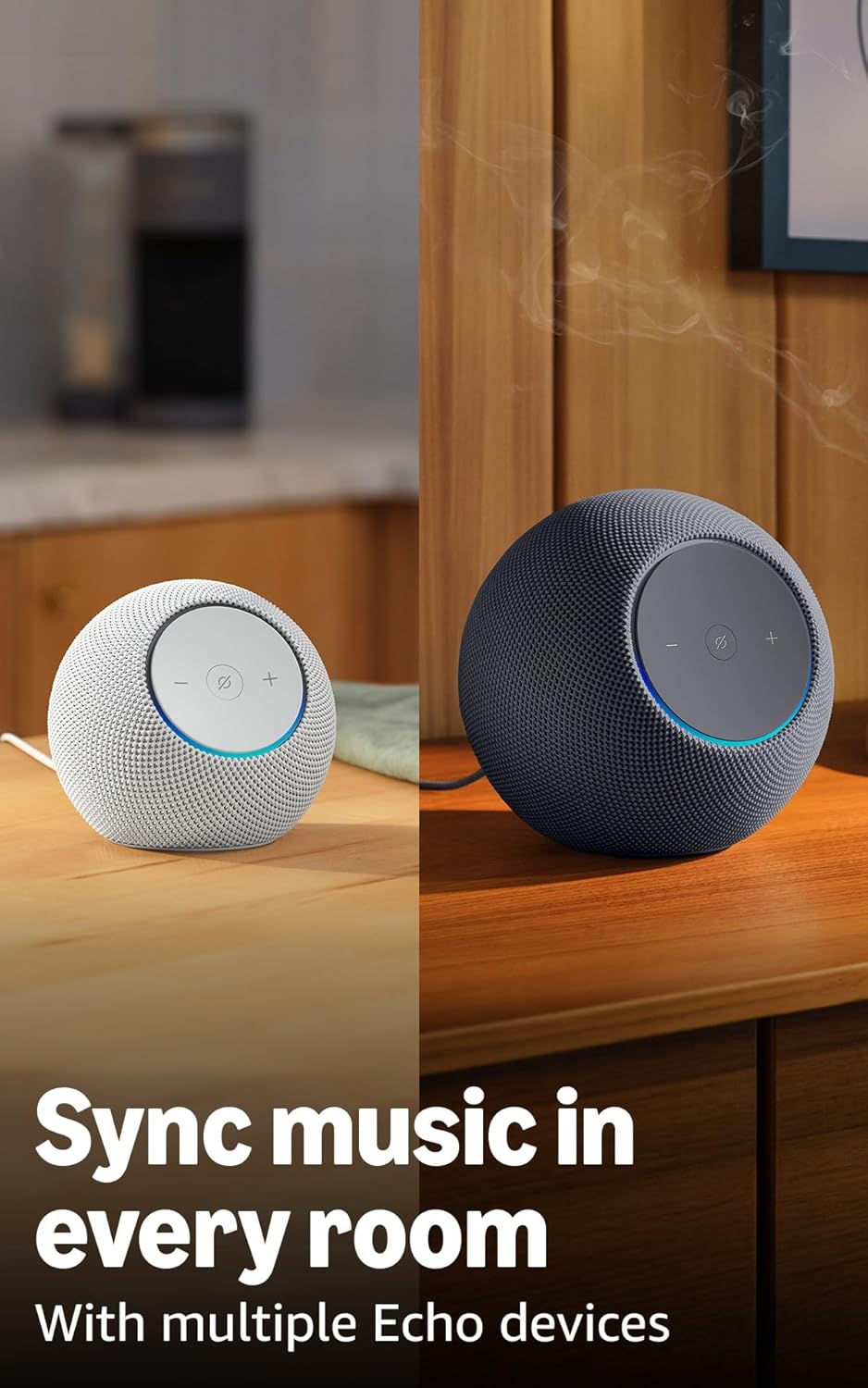 Amazon Echo Dot Max (newest model), Alexa speaker with room-filling sound and...