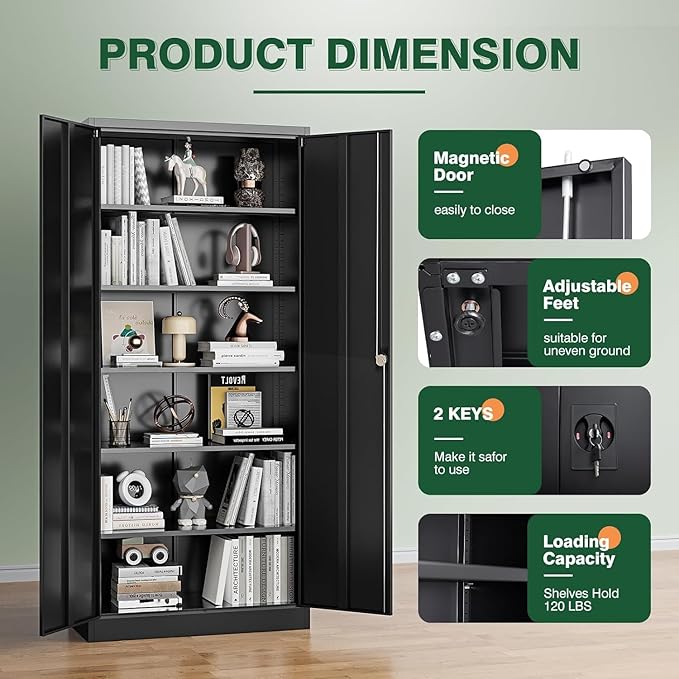 Letaya Metal Garage Storage Cabinets