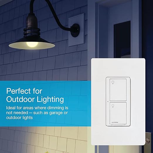 Lutron Caseta Original Smart Light Switch 5 Pack,