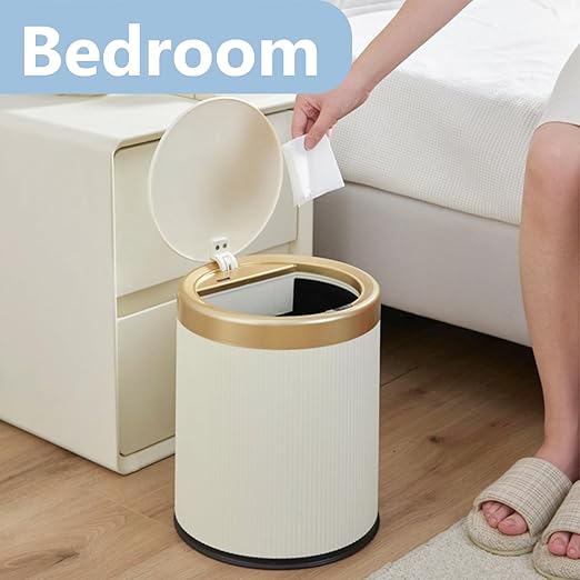 2Pack Automatic Bathroom Trash Can, Touchless Motion Sensor Garbage Can