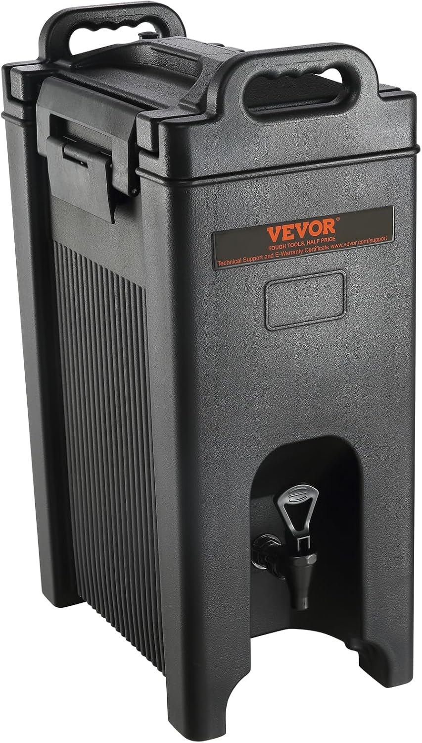 VEVOR Insulated Beverage Dispenser, 5 Gallon, Hot and Cold Beverage Server