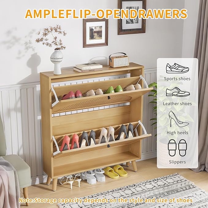 Shoe Storage Cabinet for Entryway