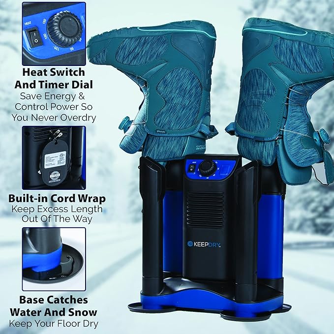 KeepDry Forced Heat Boot Dryer