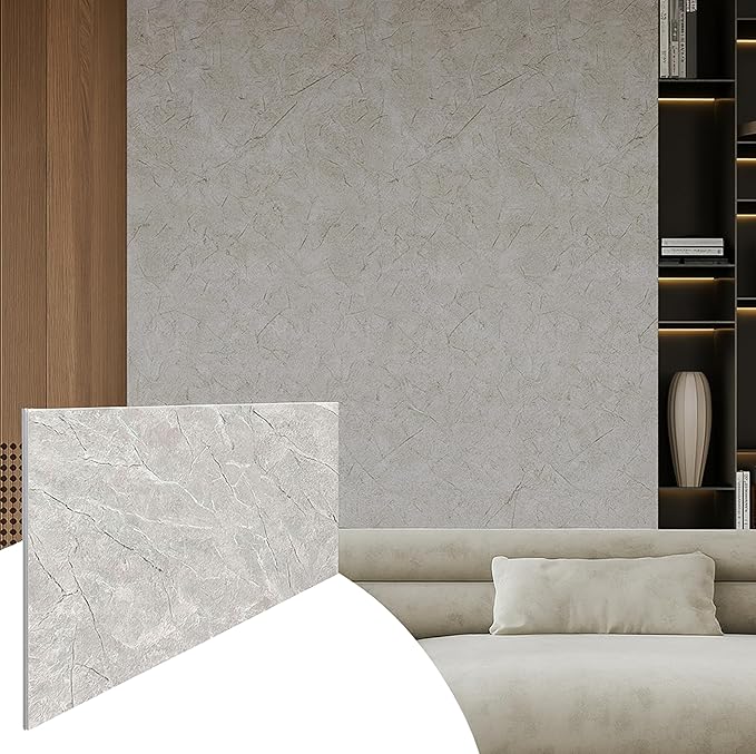Dundee Deco Faux Marble Wall Panels - 2 ft X 4 ft - Glossy (4 Pack)