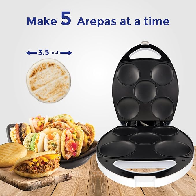 Electric Arepa Maker and Mini Pancake Maker by StarBlue