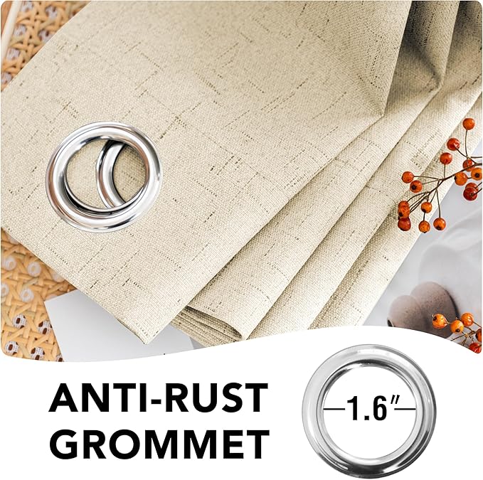 H.VERSAILTEX 100% Blackout Curtains