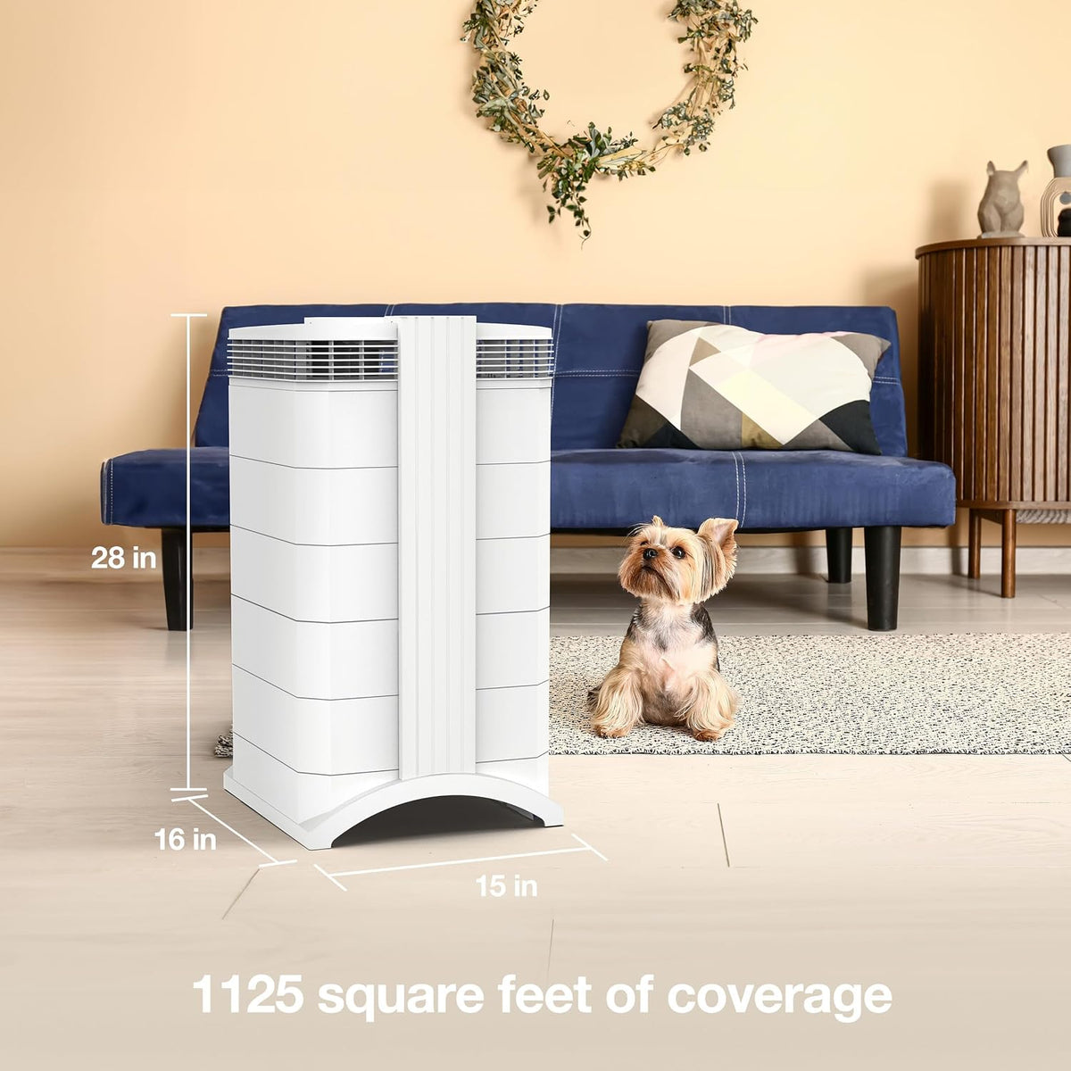 IQAir HealthPro Plus XE Air Purifier HyperHEPA WiFi, Large Rooms 1125 sq ft |...