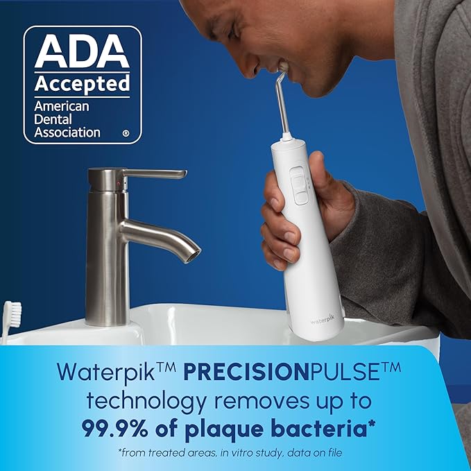 Waterpik Cordless Pulse Rechargeable Portable Water Flosser