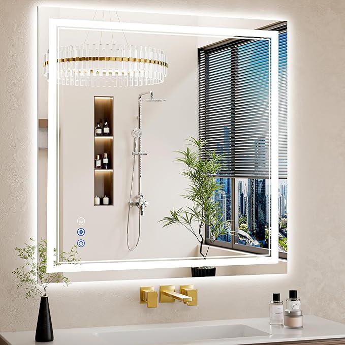 36"x36" LED Bathroom Mirror