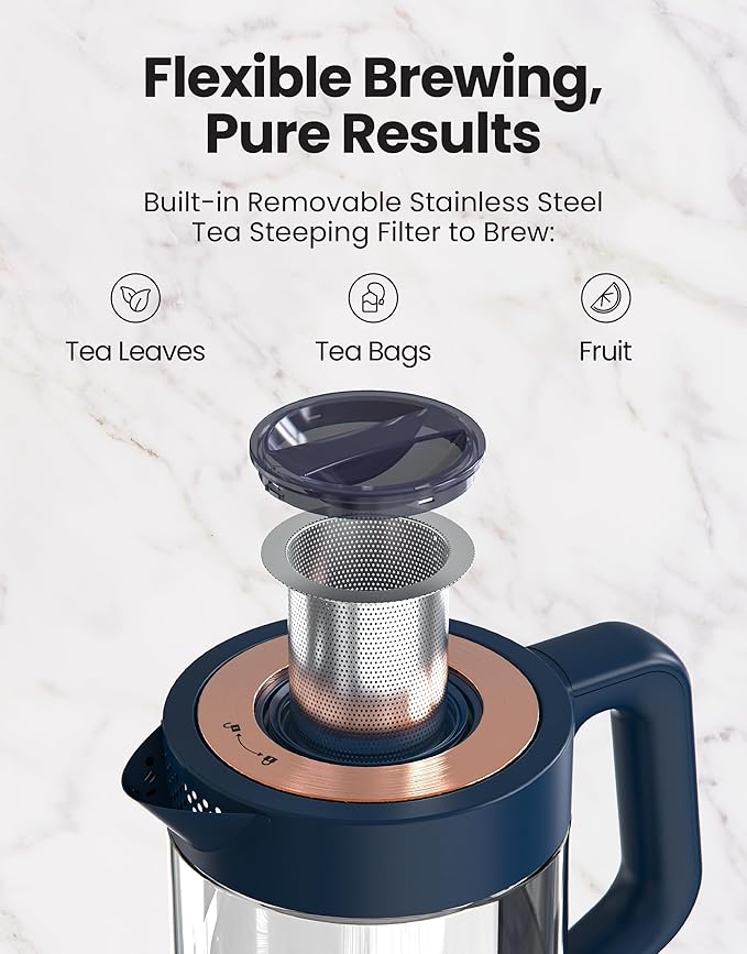Vianté Electric Kettle With Infuser