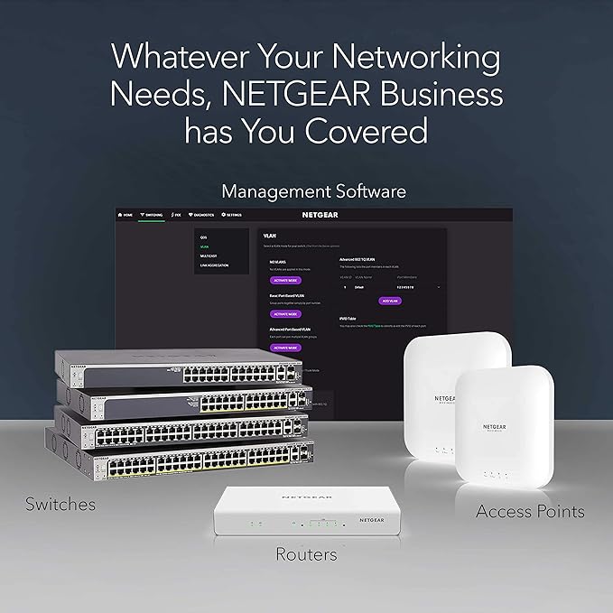 NETGEAR 24-Port Gigabit Ethernet Unmanaged Essentials Switch