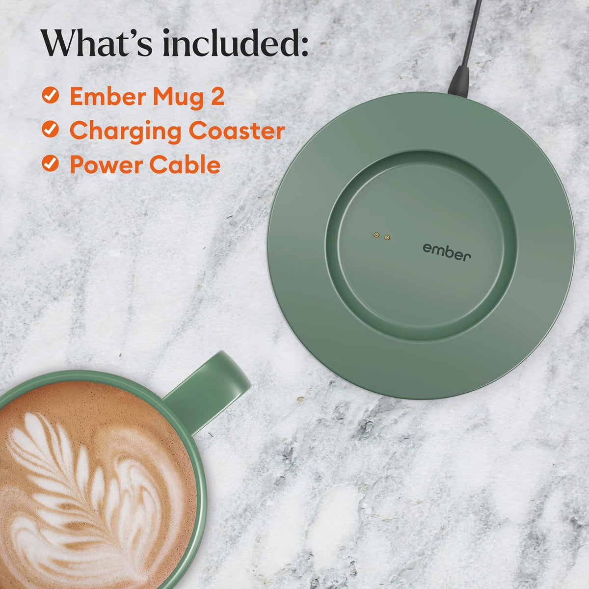 Ember Temperature Control 14oz Smart Mug 2, App-Controlled and Rechargeable H...