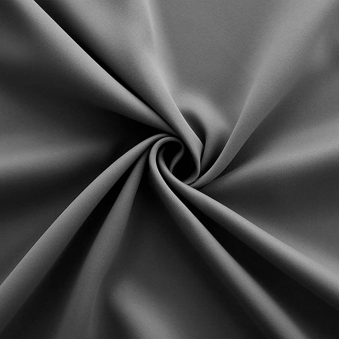 Slate Grey Curtains 108 Inches Long