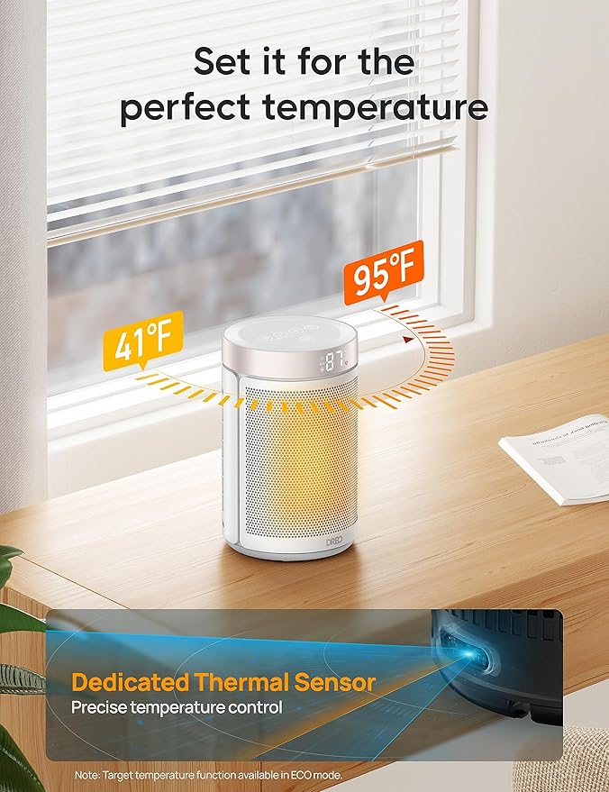 DREO Space Heater, Portable Electric Heaters