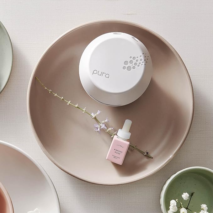 Thymes Kimono Rose Pura Smart Home Plug-in Diffuser Refills (Pack of 2)