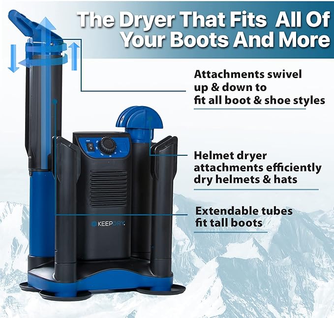KeepDry Forced Heat Boot Dryer