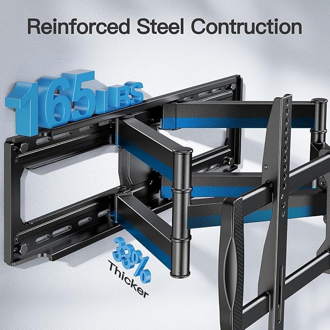 PERLESMITH Full Motion TV Wall Mount