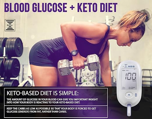 Bruno MD6 Blood Ketone & Glucose Monitoring System | Track Your Ketones &...