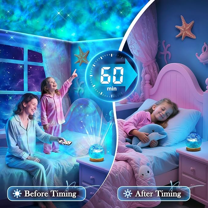 Trendy Valentine's Day Gifts for Teen, 18 Colors Northern Lights Projecto...
