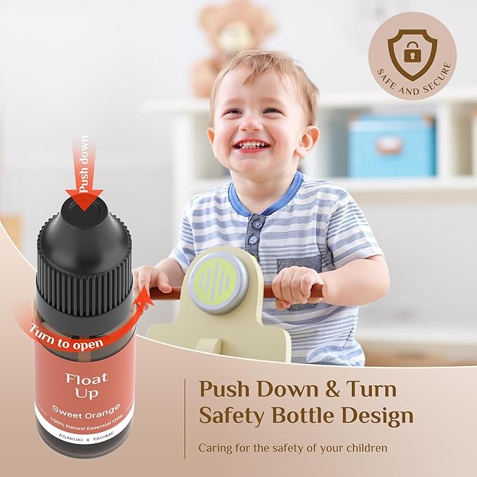 ASAKUKI Essential Oil Diffuser 700ml, Ultrasonic Aromatherapy Humidifier
