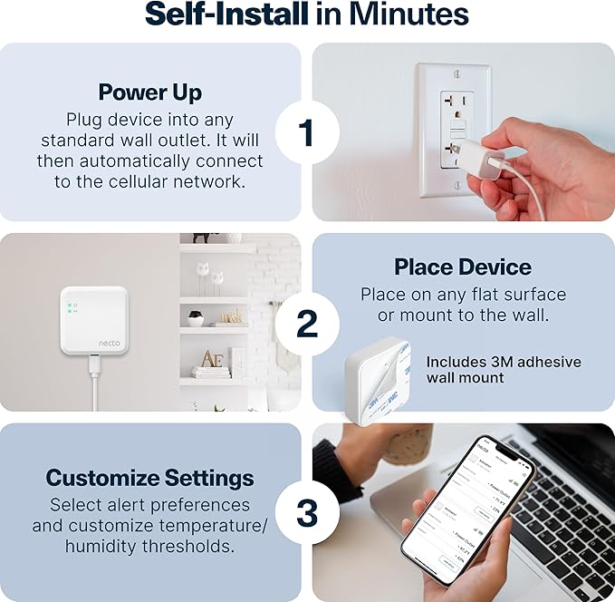 Necto Cellular Temperature Monitor